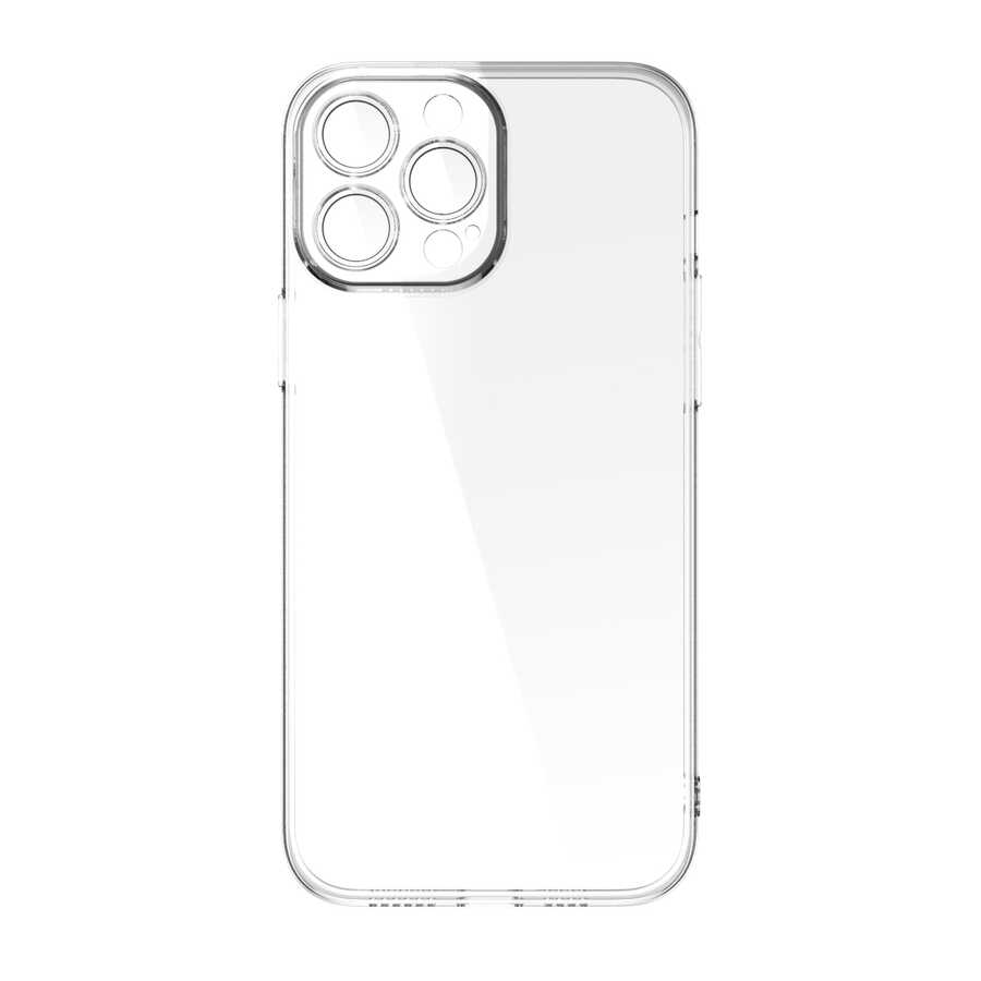 Apple iPhone 13 Pro Kılıf Zore Fizy Kapak Renksiz