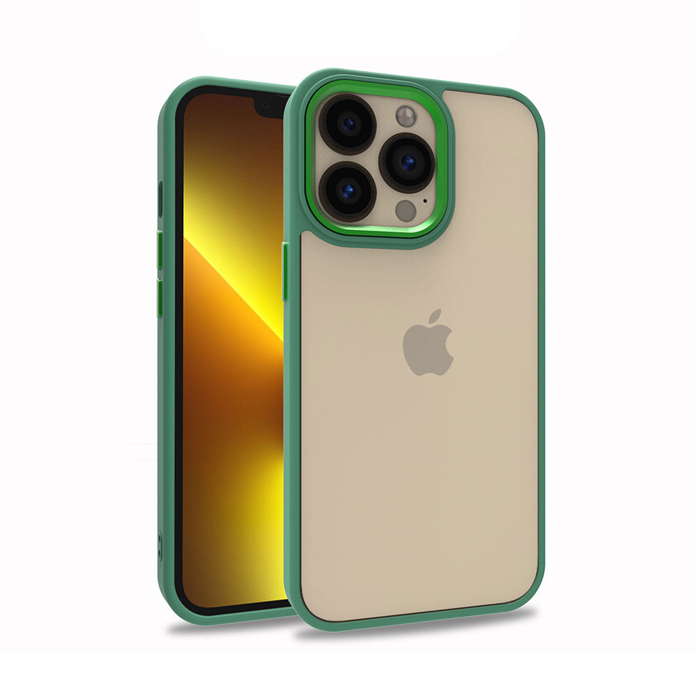 Apple iPhone 13 Pro Kılıf Zore Flora Kapak Siyah