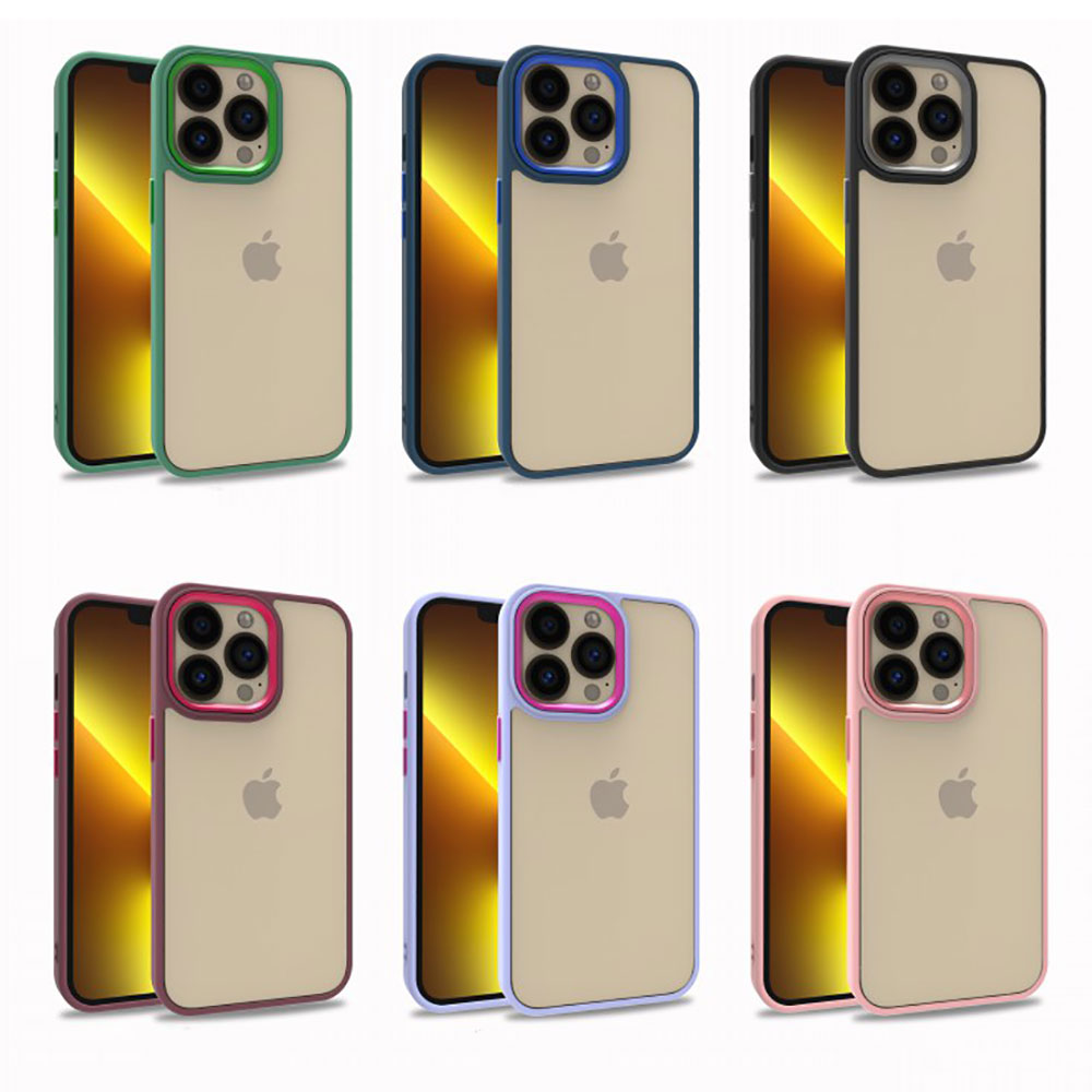 Apple iPhone 13 Pro Kılıf Zore Flora Kapak Siyah