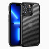 Apple iPhone 13 Pro Kılıf Zore İnoks Kapak Siyah