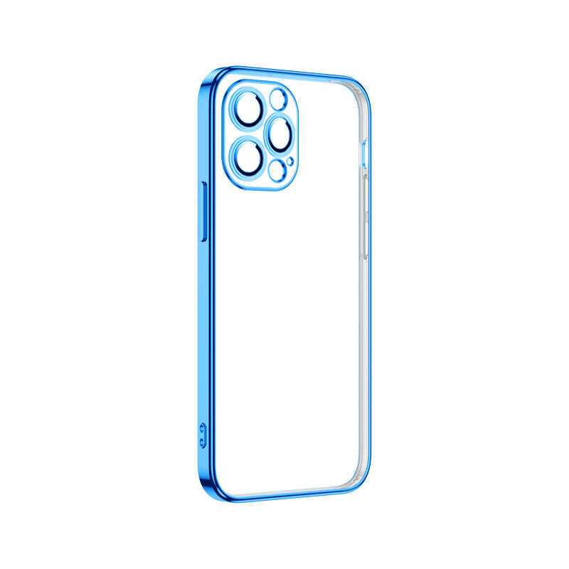Apple iPhone 13 Pro Kılıf Zore Krep Kapak Gümüş