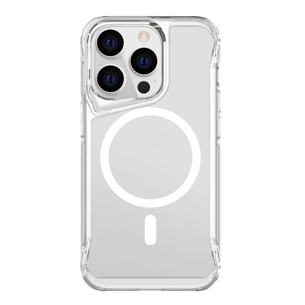 Apple iPhone 13 Pro Kılıf Zore M-safe Şarj Özellikli T-Max M-safe Kapak Renksiz