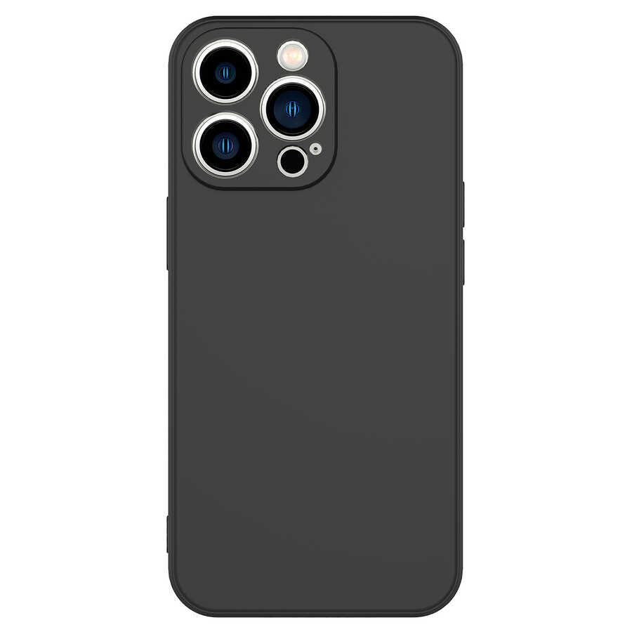 Apple iPhone 13 Pro Kılıf Zore Mara Lansman Kapak Siyah