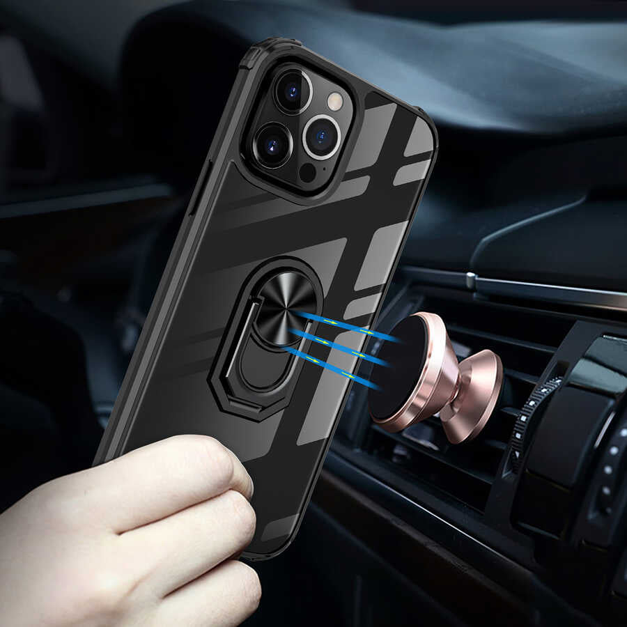 Apple iPhone 13 Pro Kılıf Zore Mola Kapak Kırmızı