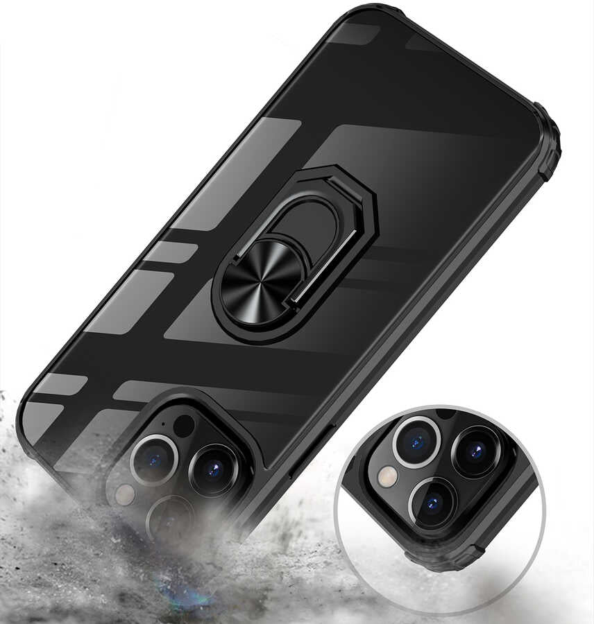 Apple iPhone 13 Pro Kılıf Zore Mola Kapak Kırmızı