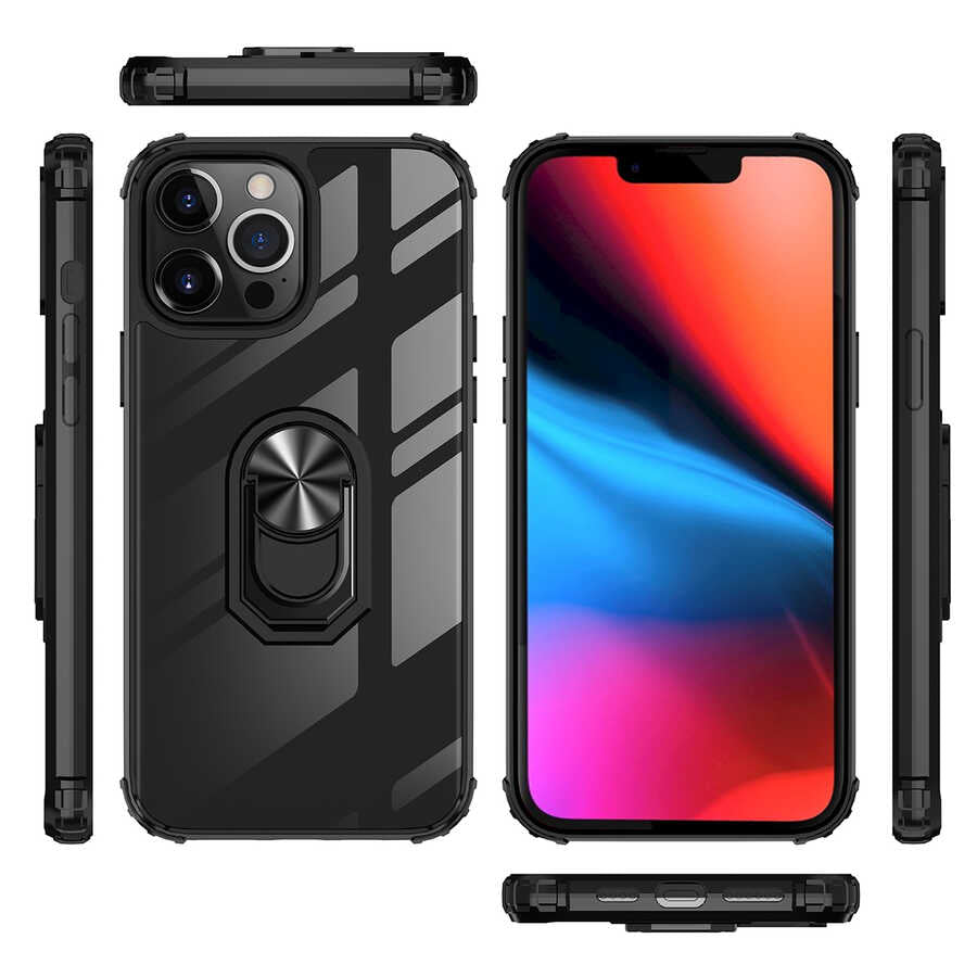 Apple iPhone 13 Pro Kılıf Zore Mola Kapak Lacivert