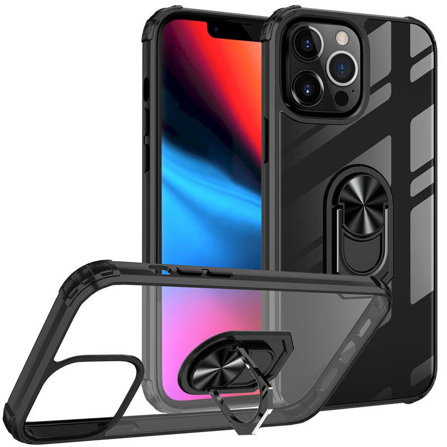 Apple iPhone 13 Pro Kılıf Zore Mola Kapak Kırmızı
