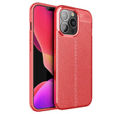 Apple iPhone 13 Pro Kılıf Zore Niss Silikon Kapak Kırmızı