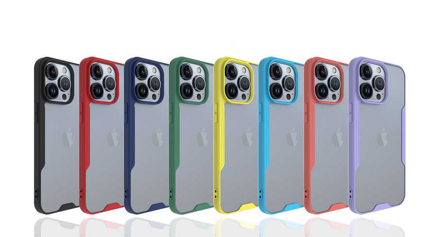 Apple iPhone 13 Pro Kılıf Zore Parfe Kapak Siyah