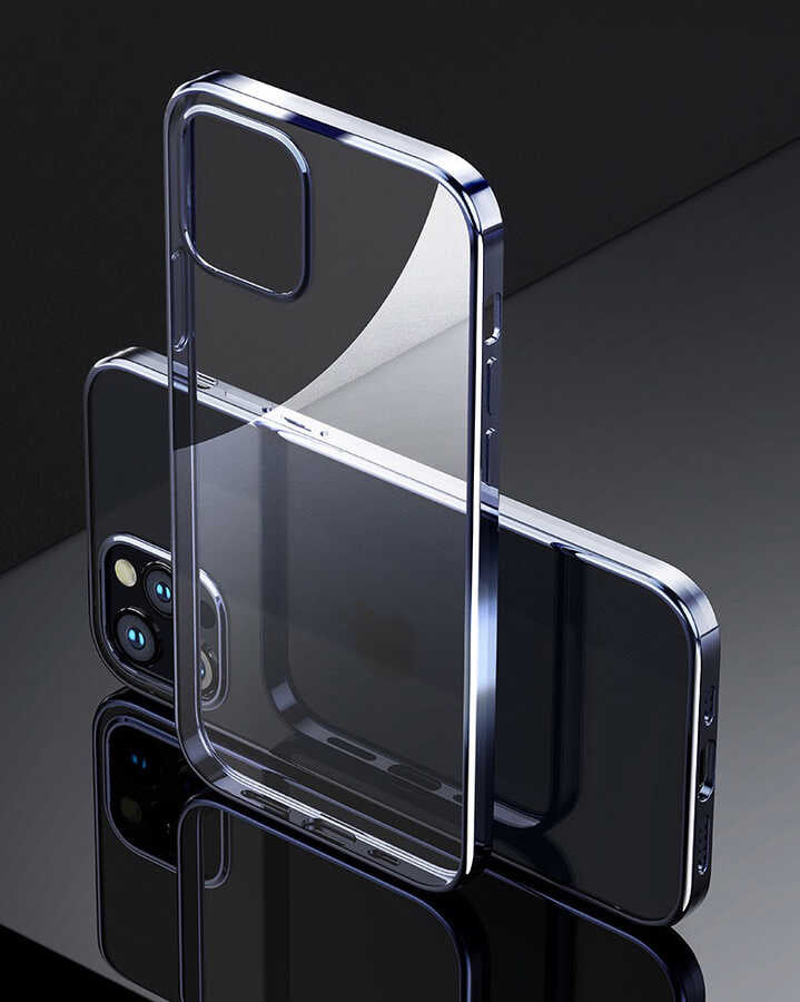 Apple iPhone 13 Pro Kılıf Zore Pixel Kapak Lacivert