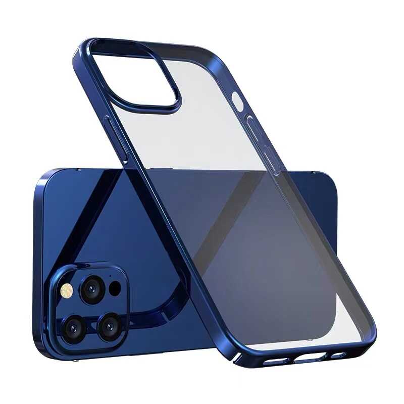 Apple iPhone 13 Pro Kılıf Zore Pixel Kapak Lacivert