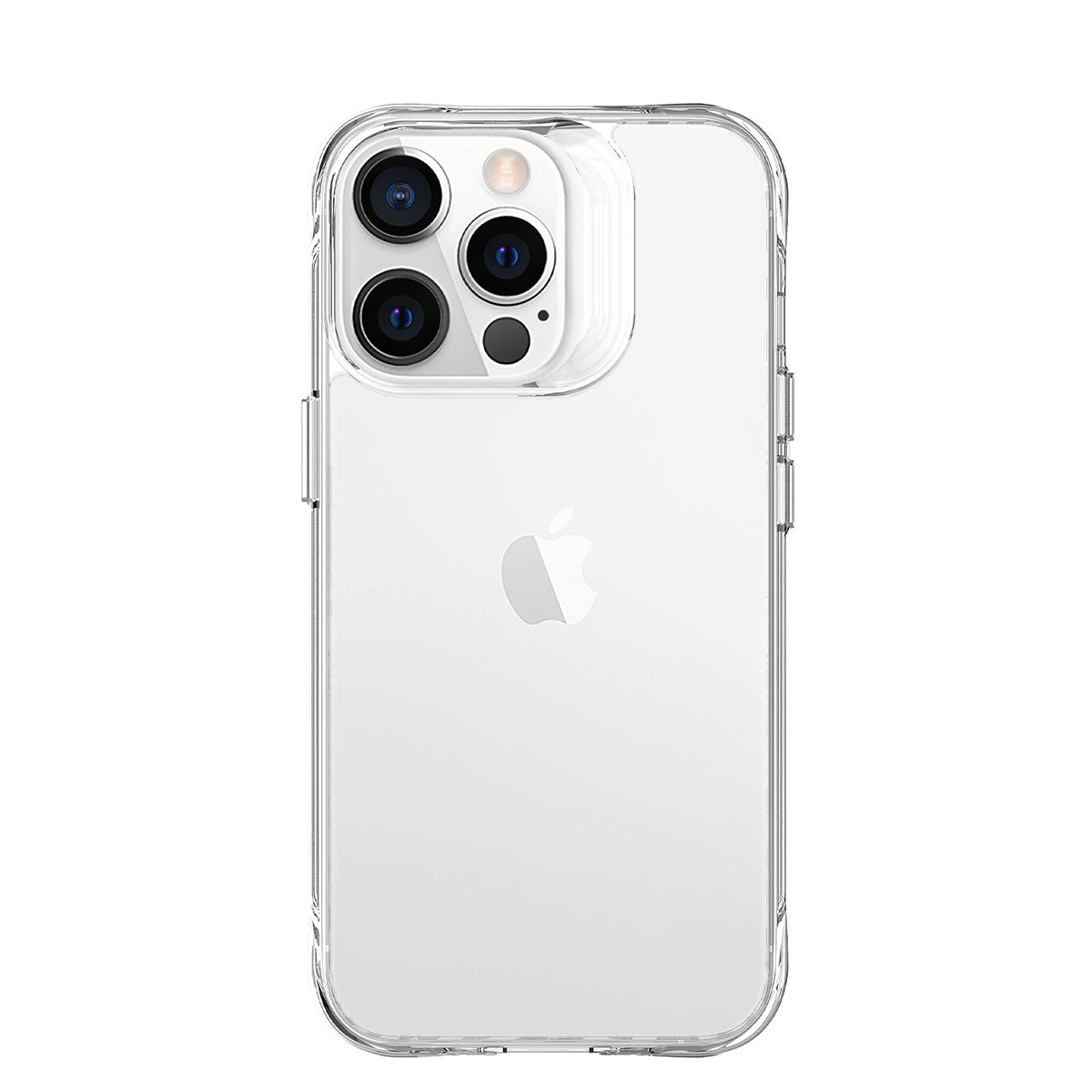 Apple iPhone 13 Pro Kılıf Zore Şeffaf Ultra İnce Airbag Tasarımlı Okka Kapak Renksiz