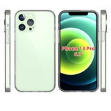Apple iPhone 13 Pro Kılıf Zore Süper Silikon Kapak Renksiz