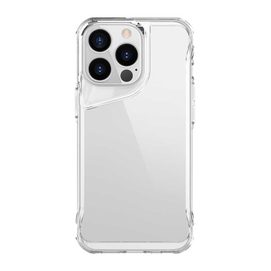 Apple iPhone 13 Pro Kılıf Zore T-Max Kapak Renksiz