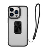Apple iPhone 13 Pro Kılıf Zore V-Bax Kapak Siyah