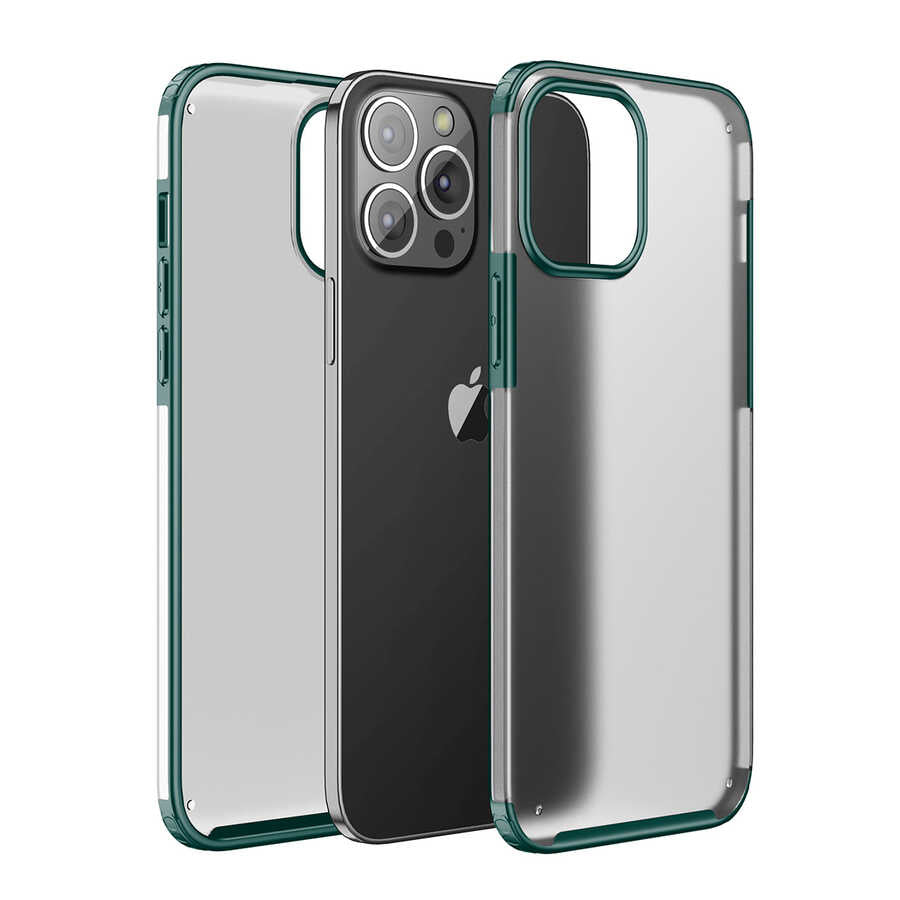 Apple iPhone 13 Pro Kılıf Zore Volks Kapak Lacivert