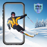 Apple iPhone 13 Pro Max Kılıf 1-1 Su Geçirmez Kılıf Siyah