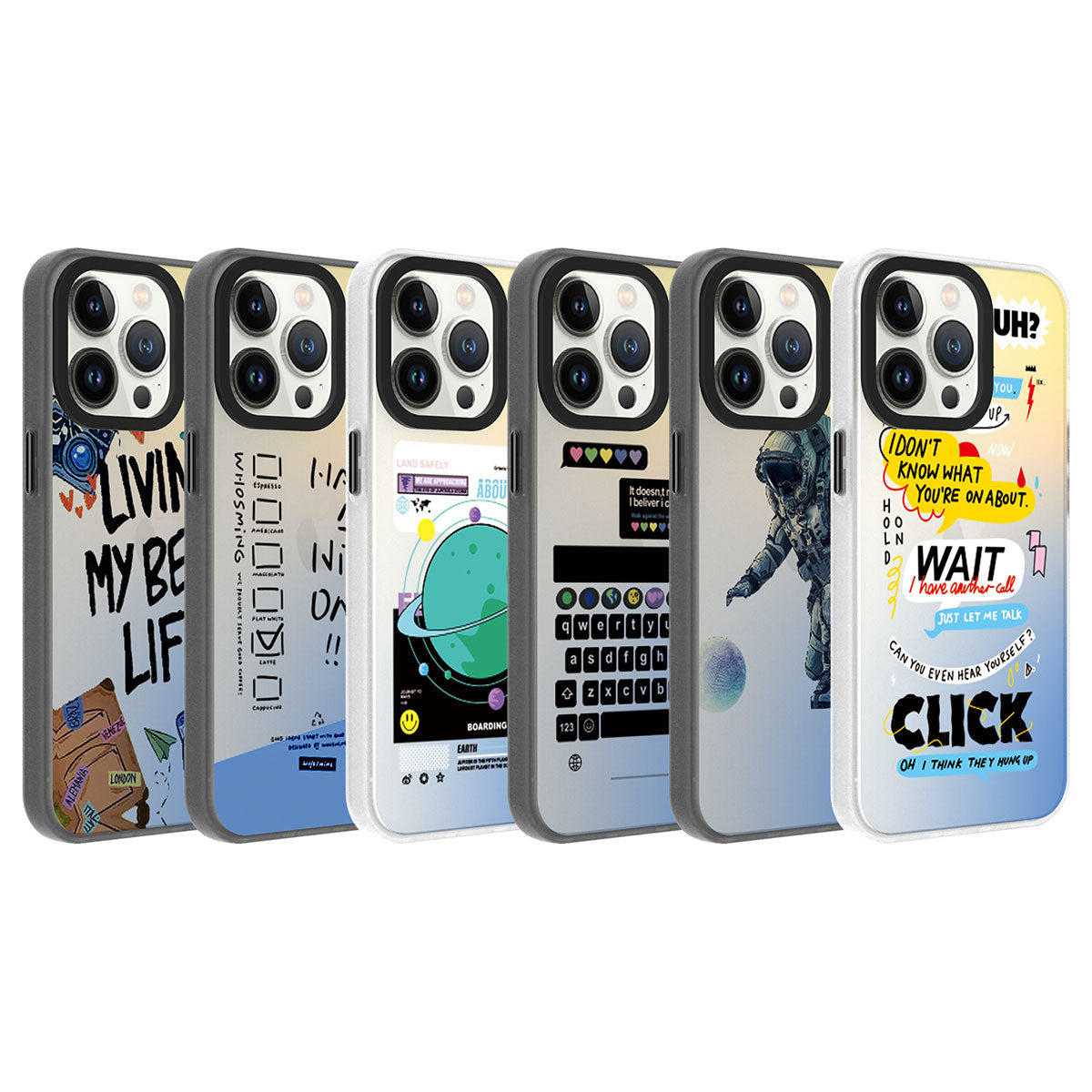 Apple iPhone 13 Pro Max Kılıf Desenli Zore Dragon Sert Kapak Seyahat