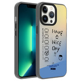 Apple iPhone 13 Pro Max Kılıf Desenli Zore Dragon Sert Kapak Seyahat