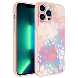 Apple iPhone 13 Pro Max Kılıf Kamera Korumalı Desenli Sert Silikon Zore Epoksi Kapak NO4
