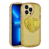 Apple iPhone 13 Pro Max Kılıf Kamera Korumalı Pop Soketli Renkli Zore Ofro Kapak Sarı