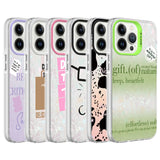 Apple iPhone 13 Pro Max Kılıf Mermer Desenli Zore Marbello Kapak Kahverengi