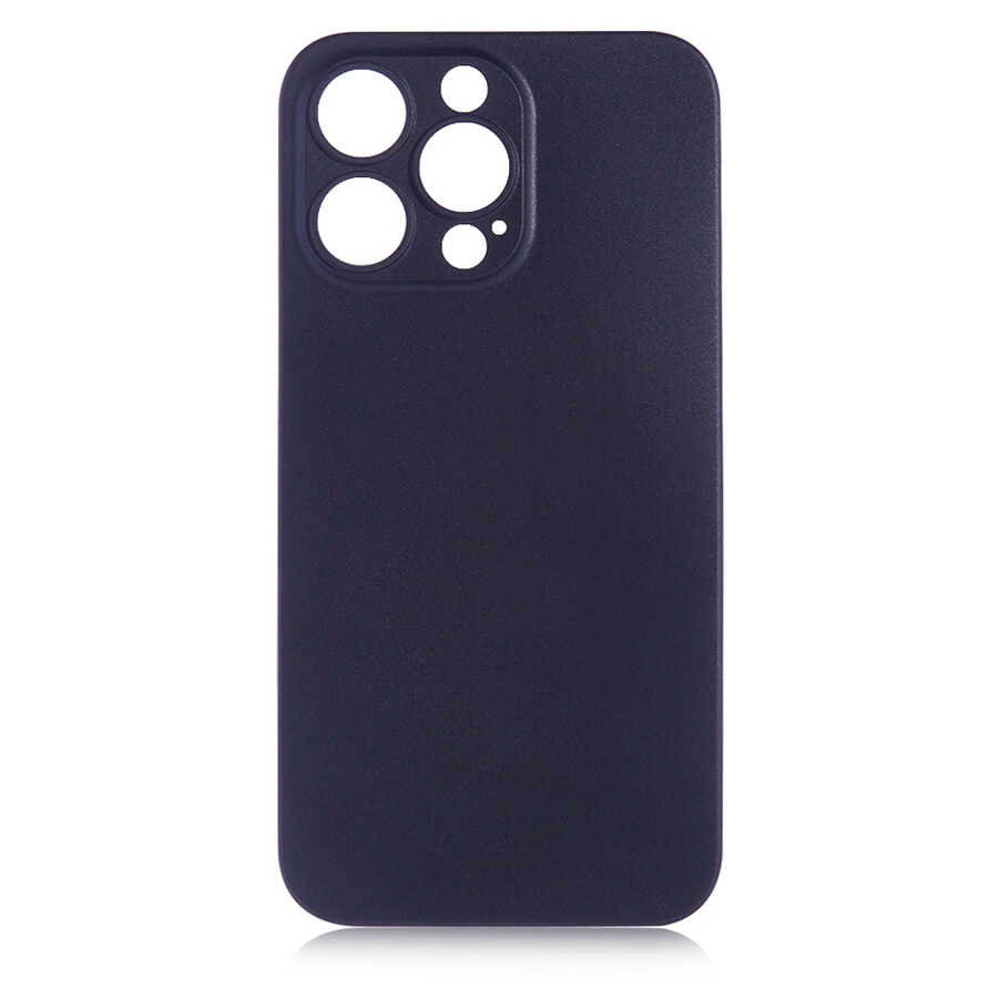 Apple iPhone 13 Pro Max Kılıf Zore 1.Kalite PP Kapak Füme