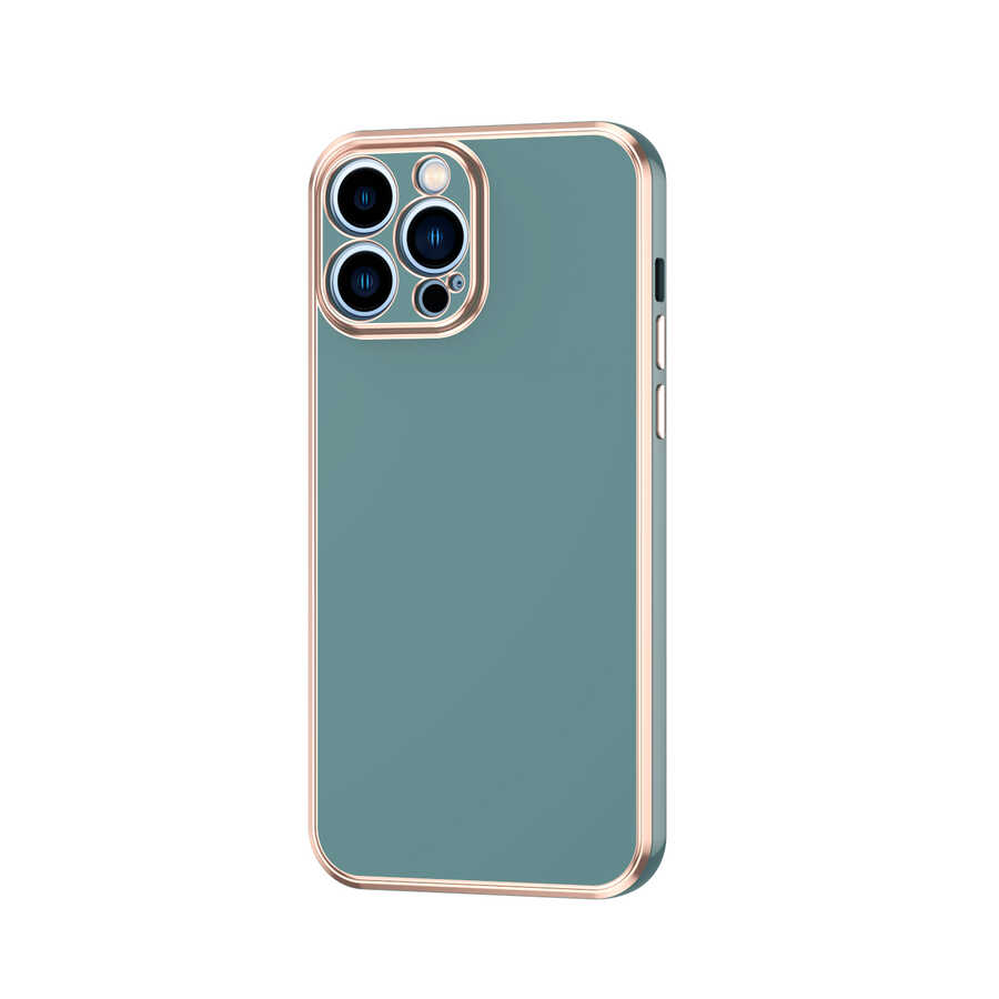Apple iPhone 13 Pro Max Kılıf Zore Bark Kapak Siyah