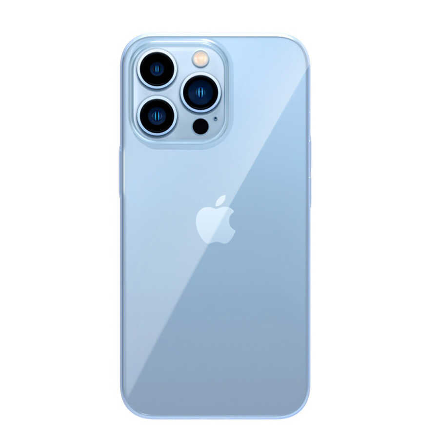 Apple iPhone 13 Pro Max Kılıf Zore Blok Kapak Renksiz