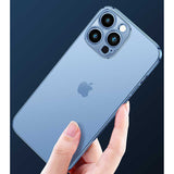Apple iPhone 13 Pro Max Kılıf Zore Blok Kapak Renksiz