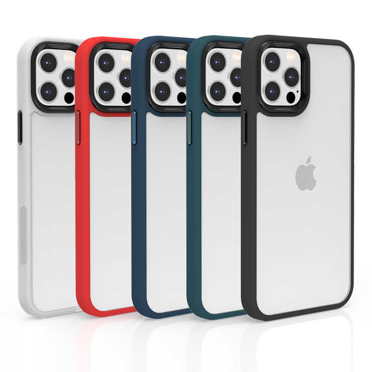 Apple iPhone 13 Pro Max Kılıf Zore Cann Kapak Kırmızı
