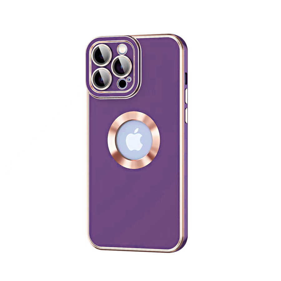 Apple iPhone 13 Pro Max Kılıf Zore Kongo Kapak Koyu Mor