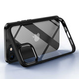 Apple iPhone 13 Pro Max Kılıf Zore Krom Kapak Lacivert