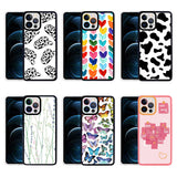 Apple iPhone 13 Pro Max Kılıf Zore M-Fit Desenli Kapak Flower No4