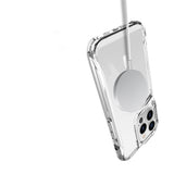 Apple iPhone 13 Pro Max Kılıf Zore M-safe Şarj Özellikli T-Max M-safe Kapak Şeffaf