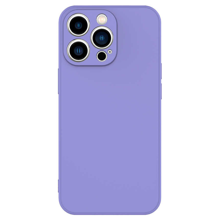 Apple iPhone 13 Pro Max Kılıf Zore Mara Lansman Kapak Pembe Koyu