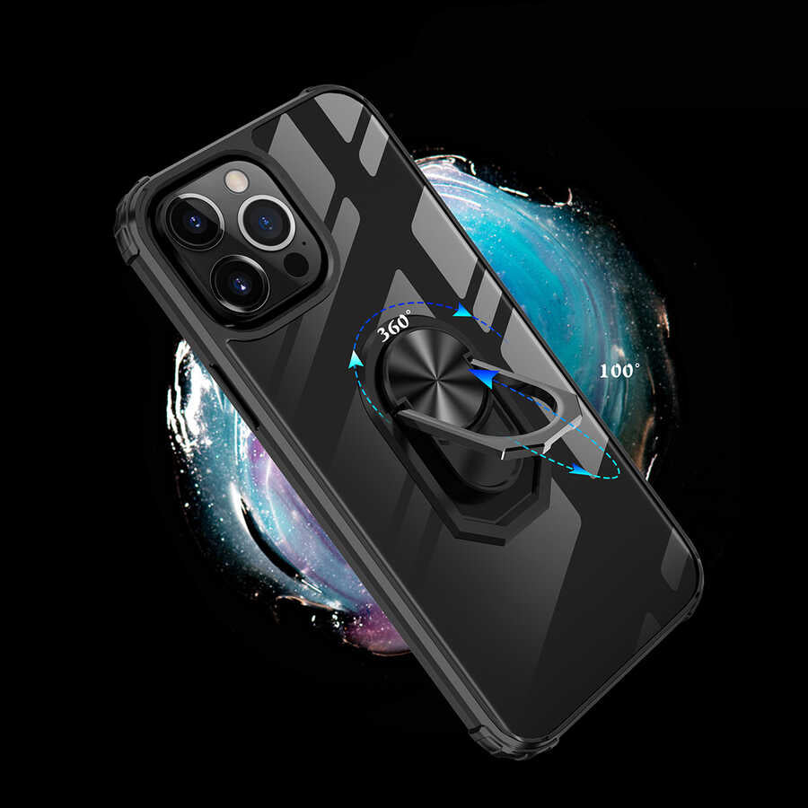 Apple iPhone 13 Pro Max Kılıf Zore Mola Kapak Kırmızı