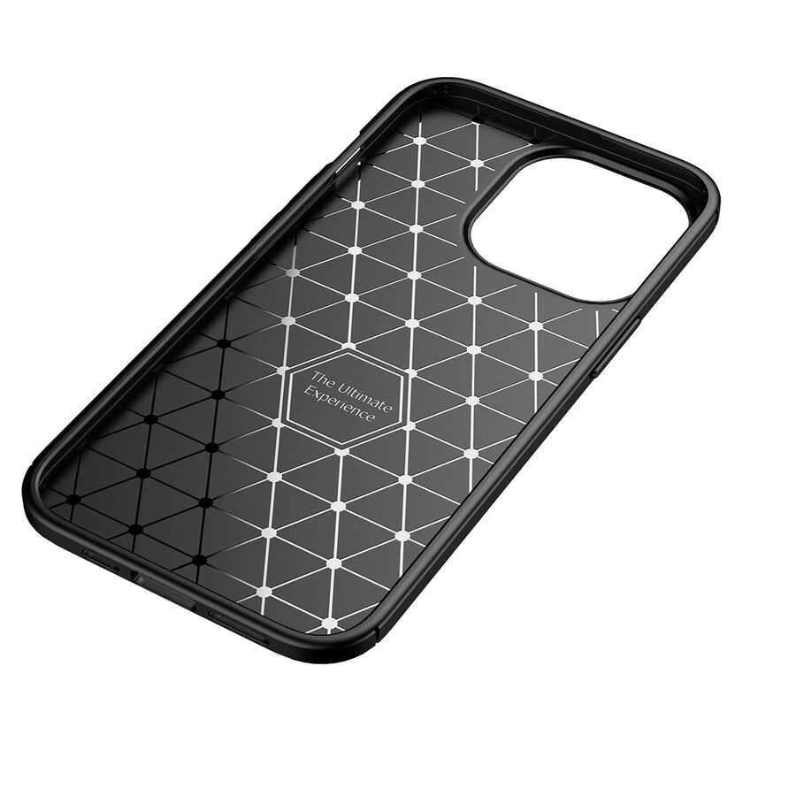 Apple iPhone 13 Pro Max Kılıf Zore Negro Silikon Kapak Lacivert