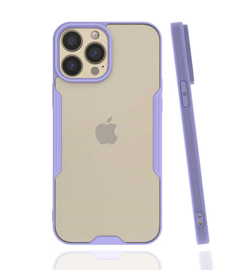 Apple iPhone 13 Pro Max Kılıf Zore Parfe Kapak Sarı