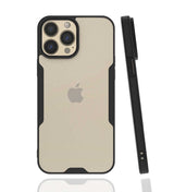 Apple iPhone 13 Pro Max Kılıf Zore Parfe Kapak Siyah