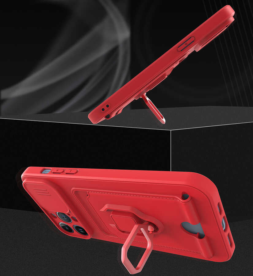 Apple iPhone 13 Pro Max Kılıf Zore Pelit Kapak Lila