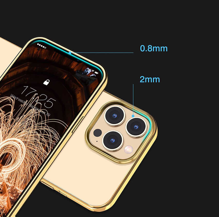 Apple iPhone 13 Pro Max Kılıf Zore Pixel Kapak Yeşil