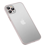 Apple iPhone 13 Pro Max Kılıf Zore Retro Kapak Rose Gold