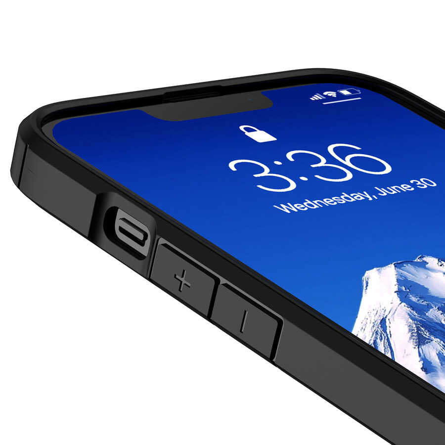 Apple iPhone 13 Pro Max Kılıf Zore Roll Kapak Mavi