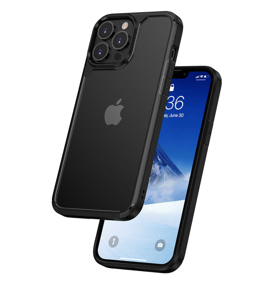 Apple iPhone 13 Pro Max Kılıf Zore Roll Kapak Mavi