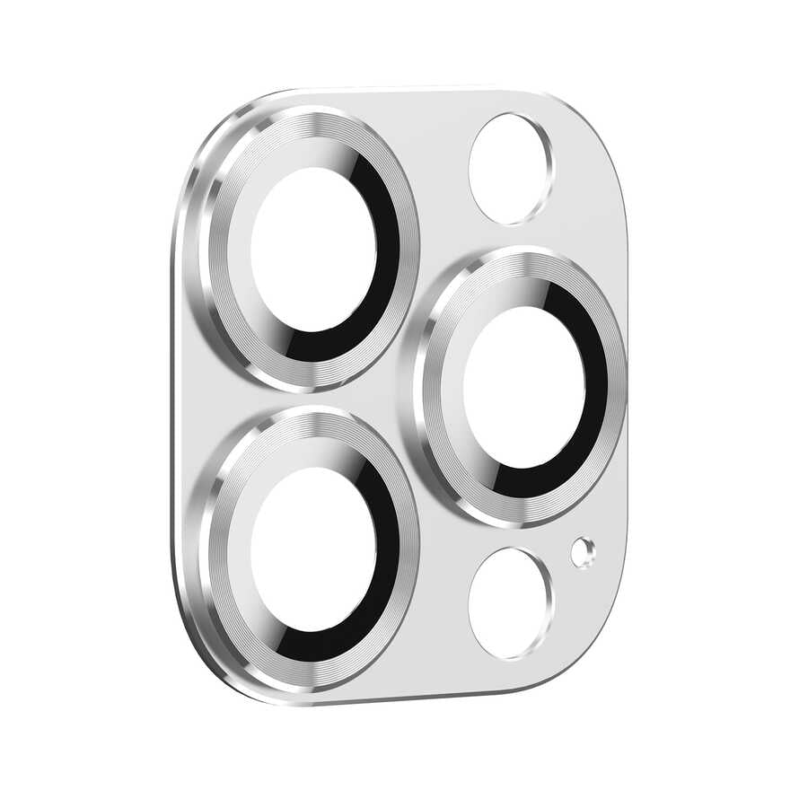 Apple iPhone 13 Pro Max Zore CL-03 Kamera Lens Koruyucu Siyah