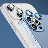 Apple iPhone 13 Pro Max Zore CL-04 Kamera Lens Koruyucu Gri