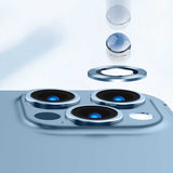 Apple iPhone 13 Pro Max Zore CL-04 Kamera Lens Koruyucu Siyah