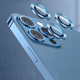 Apple iPhone 13 Pro Max Zore CL-04 Kamera Lens Koruyucu Gold