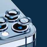 Apple iPhone 13 Pro Max Zore CL-04 Kamera Lens Koruyucu Gri